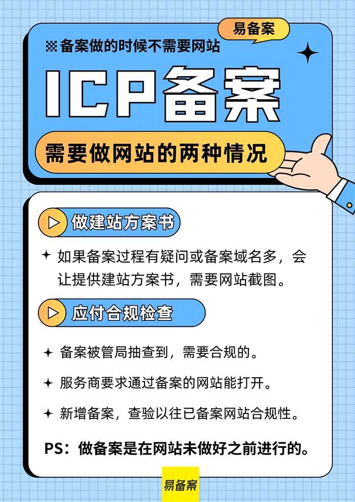 ICP备案做网站