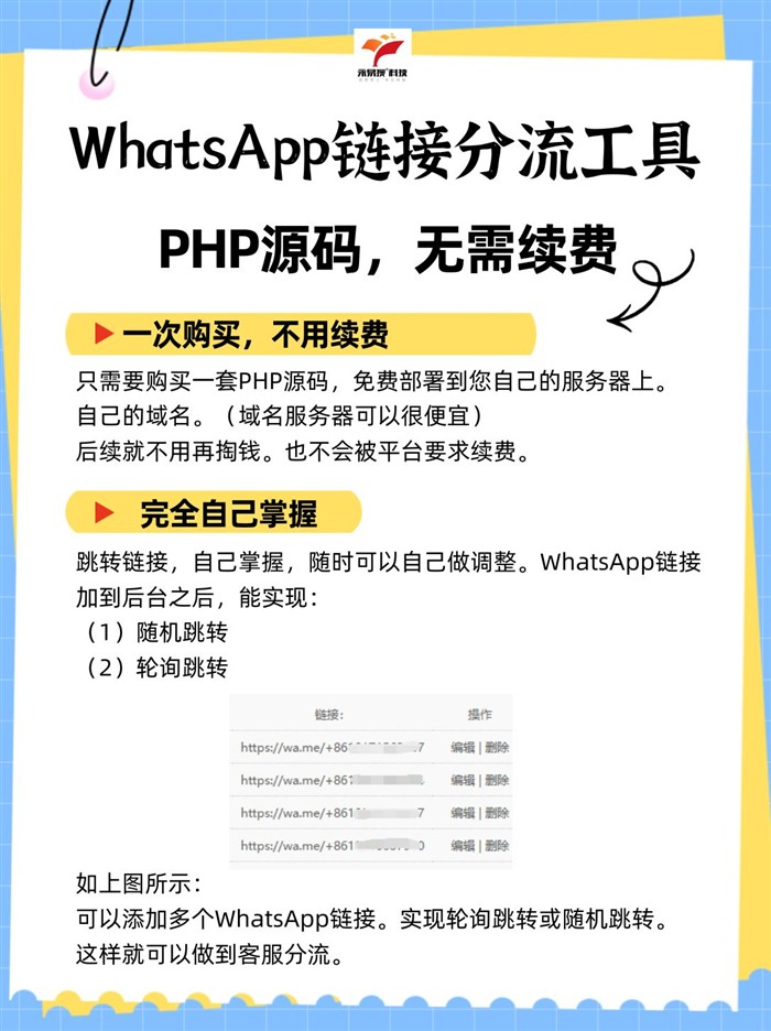 WhatsApp分流工具一次购买