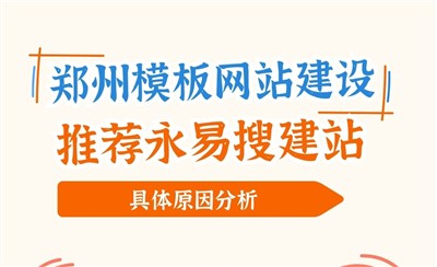 郑州模板网站建设推荐永易搜建站！具体原因分析