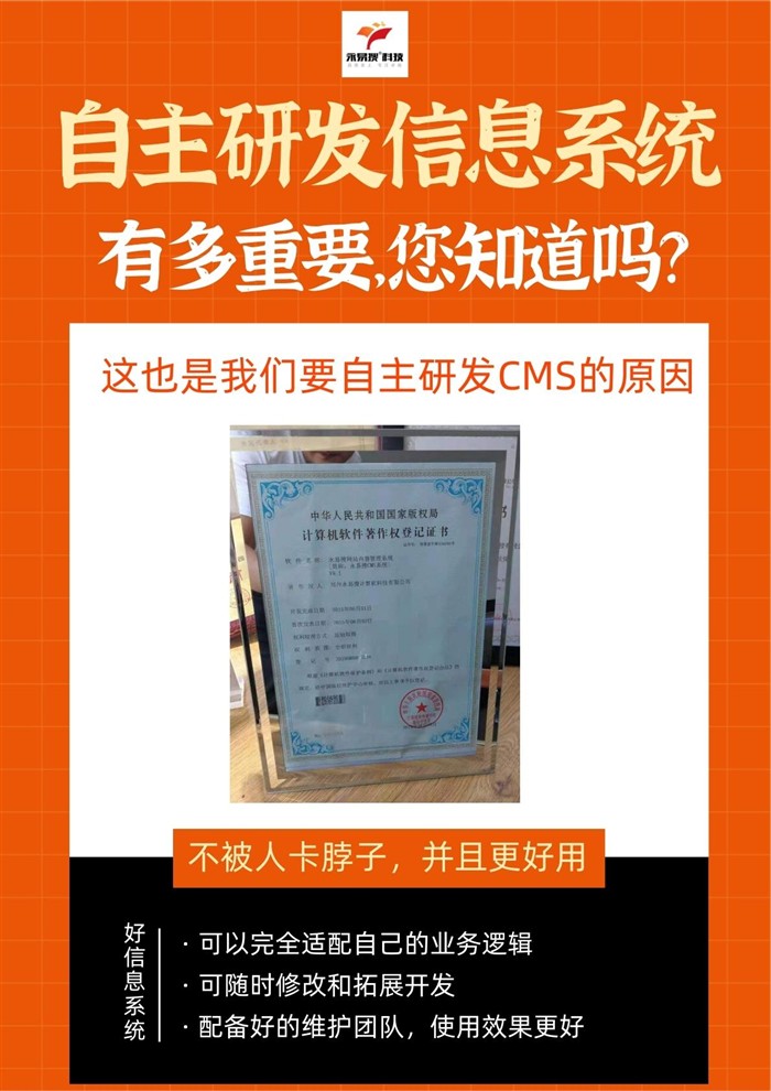 自主研发CMS