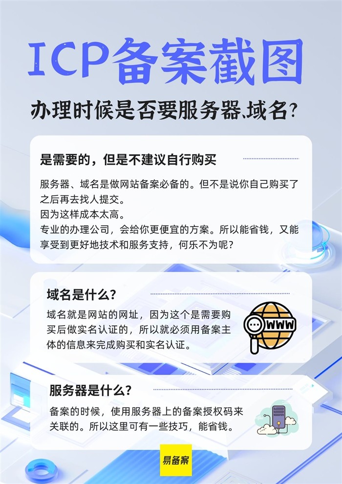 ICP备案需要