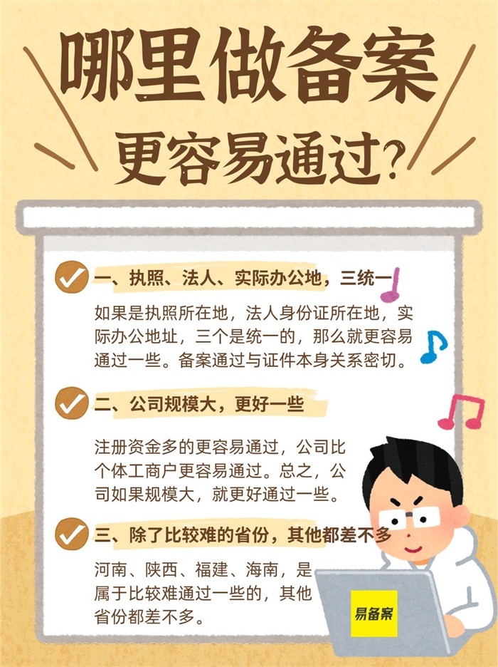 哪里做域名备案,更容易通过?